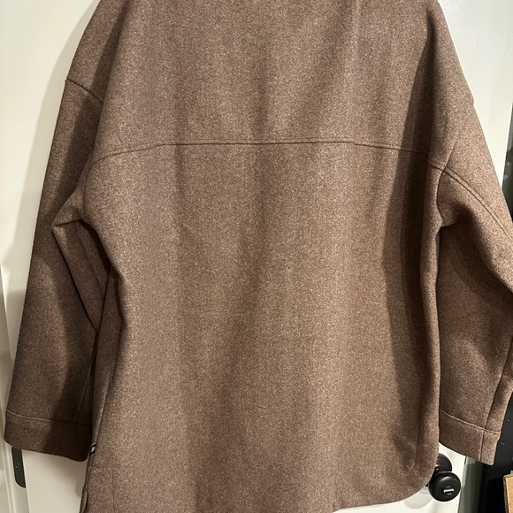 Banana Republic Womens Brown Oversized Super Soft Jacket NWT - Picture 4 of 6